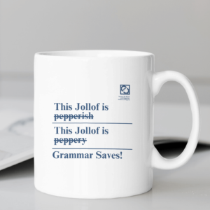 Grammar Saves Mug